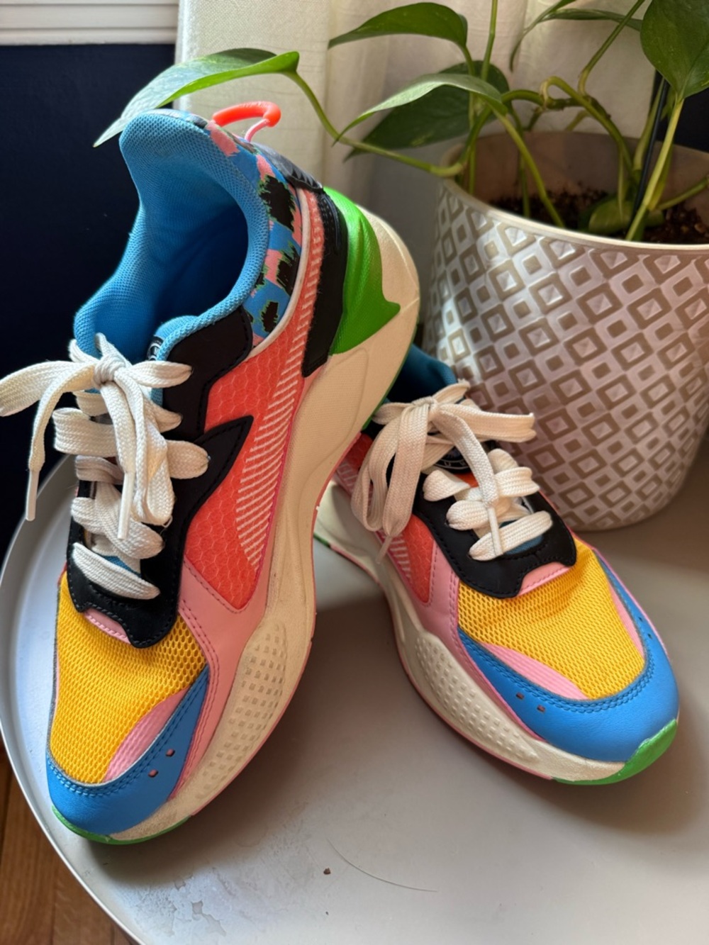 Puma 8 Colorful Rs-X Wotb Retro 80s Sneakers Streetwear Maximalism Athleisure - Picture 13 of 13